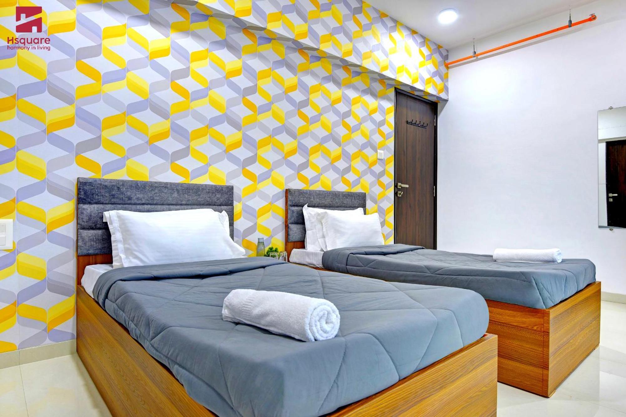 Hsquare Luxury Apartments Goregaon Bombaim Exterior foto